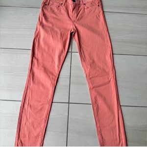 PAIGE Women's Pink Skinny Jeans